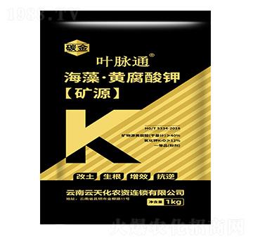 礦源海藻·黃腐酸鉀-葉脈通-碳金-云天化農(nóng)資