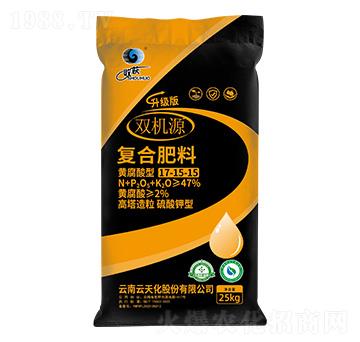 25kg高塔造粒硫酸鉀型復(fù)合肥料17-15-15-雙機(jī)源-天騰化工