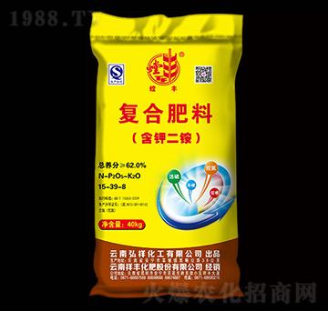 含鉀二銨復(fù)合肥料15-39-8-螳豐-祥豐商貿(mào)
