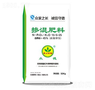 摻混肥料15-5-25-眾德農(nóng)業(yè)