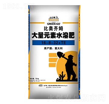 大量元素水溶肥16-8-32+TE-比奧齊姆-眾德農(nóng)業(yè)