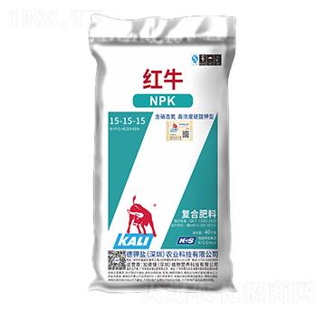 40kg含硝態(tài)氮·高濃度硫酸鉀型復(fù)合肥料15-15-15-紅牛-德鉀鹽農(nóng)業(yè)