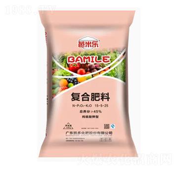 純硫酸鉀型復合肥料15-5-25-芭米樂-凱多化肥