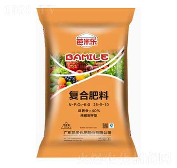 純硫酸鉀型復合肥料25-5-10-芭米樂-凱多化肥