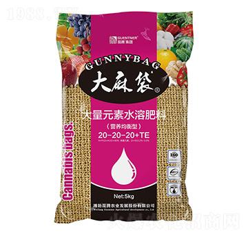 營養(yǎng)均衡型大量元素水溶肥20-20-20+TE-大麻袋-昆騰生物
