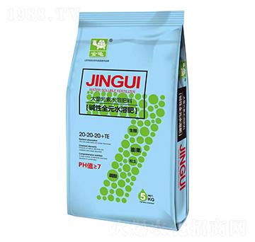 大量元素水溶肥料[堿性全元水溶肥]20-20-20+TE-金龜-深藍生物