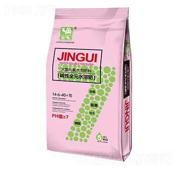 大量元素水溶肥料[堿性全元水溶肥]14-6-40+TE-金龜-深藍生物