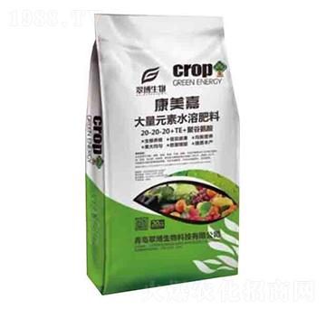 平衡營(yíng)養(yǎng)型大量元素水溶肥料20-20-20+TE+聚谷氨酸-康美嘉-翠博生物