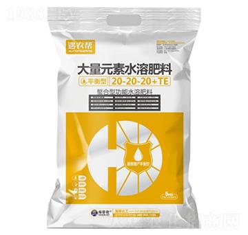 提質增產平衡型大量元素水溶肥料20-20-20+TE-遇農幫-海蒂化工
