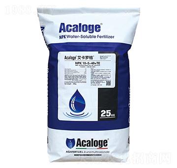 大量元素水溶肥料10-5-40+TE-艾卡羅格-海鯨