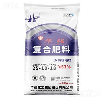 50kg雙高塔造粒復(fù)合肥料25-10-18-余華強(qiáng)-華強(qiáng)化工集團(tuán)