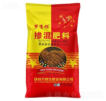 摻混肥料26-10-12-夢(mèng)有根-糧為本農(nóng)業(yè)