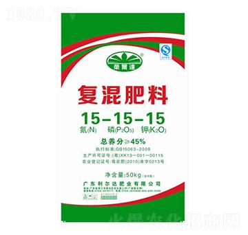全溶氯基復(fù)混肥料15-15-15-榮爾達(dá)-利爾達(dá)肥業(yè)