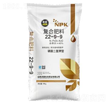 磷酸二氫鉀型復(fù)合肥料22-9-9-沃霸