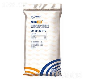 大量元素水溶肥料20-20-20+TE-果美e號-泰利爾