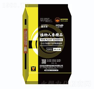 高鉀型小分子碳基礦物源黃腐酸鉀10-2-30-植物人參精品-海沃豐-海沃達(dá)生物