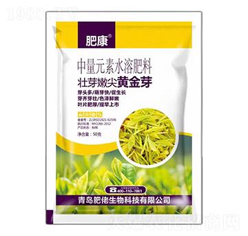 中量元素水溶肥料-壯芽嫩尖黃金芽-肥康-肥佬生物