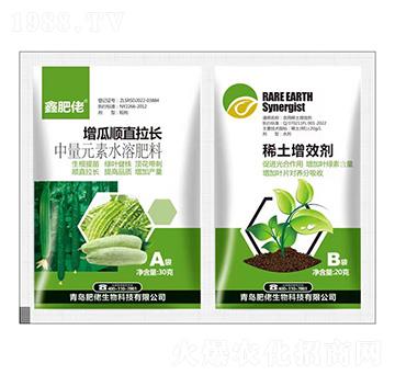 50克中量元素水溶肥料-增瓜順直拉長(zhǎng)+稀土增效劑-肥康-肥佬生物