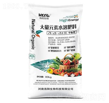 平衡型大量元素水溶肥料21-21-21+TE-浩陽生物