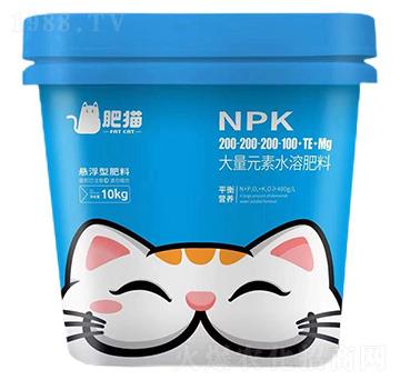 平衡營養(yǎng)大量元素水溶肥料200-200-200-100+TE+Mg-肥貓