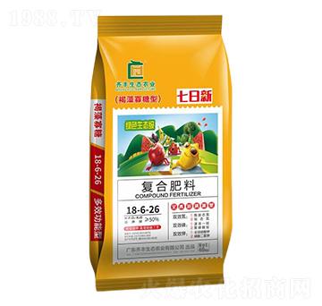 高塔熔融褐藻寡糖型復(fù)合肥料18-6-26-七日新-齊豐農(nóng)業(yè)