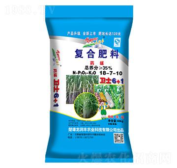 藥媒衛(wèi)士6+1復(fù)合肥料18-7-10-龍潤(rùn)豐
