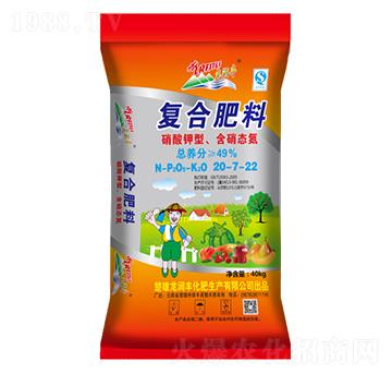 硫酸鉀型復合肥料20-7-22-龍潤豐
