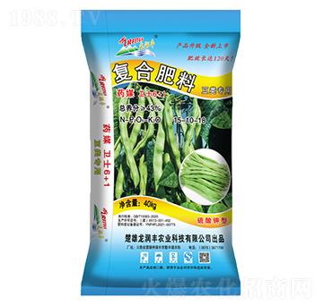 藥媒衛(wèi)士6+1豆類專用復(fù)合肥料15-10-18-龍潤(rùn)豐