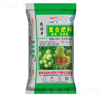 核桃、板栗復(fù)合肥料12-7-6-龍潤(rùn)豐