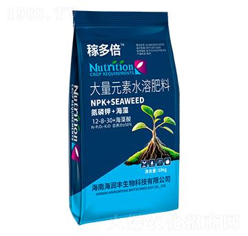 大量元素水溶肥料12-8-30+海藻酸-稼多倍-海潤(rùn)豐