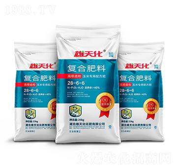 高塔造粒復合肥料28-6-6-雄天化