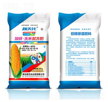 加鋅·玉米配方肥25-10-10-雄天化