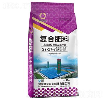 高塔造粒磷酸二氫鉀型復(fù)合肥料27-17-7-頓貝肥業(yè)