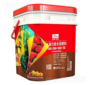平衡型懸浮大量元素水溶肥料180-180-180+TE普苒多施