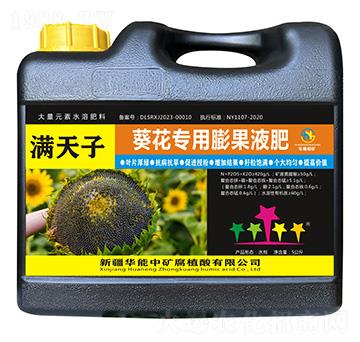 滿天子-葵花專用膨果液肥-華能中礦