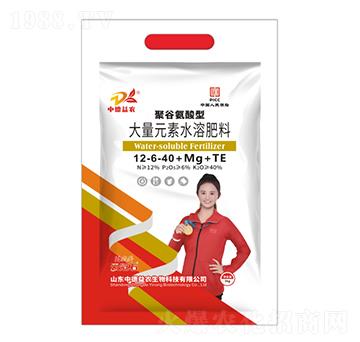5kg聚谷氨酸型大量元素水溶肥料12-6-40+Mg+TE-云冠石