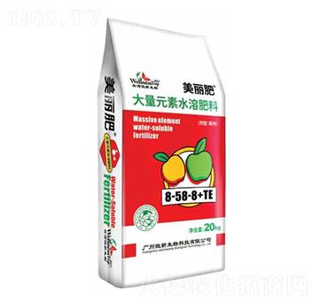 微生物水溶性肥料8-58-8+TE-美麗肥-微新生物